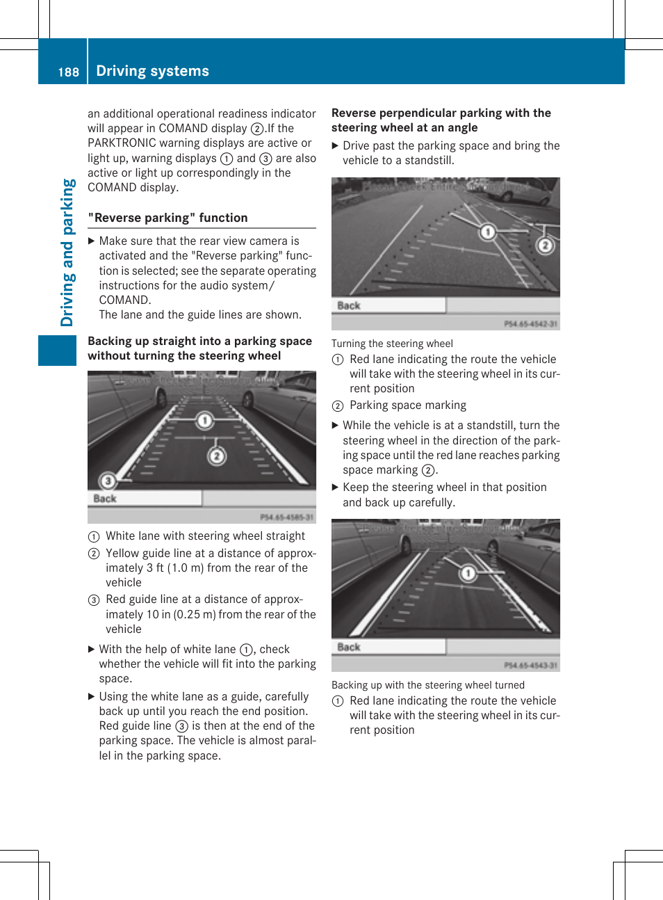 Dr ivi ng an d parki ng, Driving systems | Mercedes-Benz CLA-Class 2014 Owners Manual User Manual | Page 190 / 358