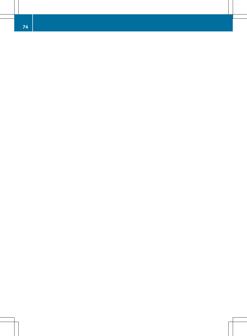 Mercedes-Benz CLA-Class 2014 Owners Manual User Manual | Page 76 / 358