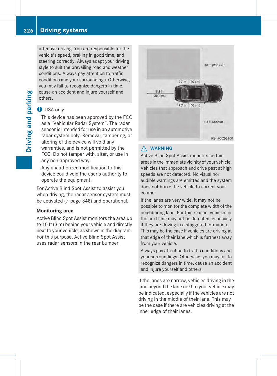 Driving and parking, Driving systems | Mercedes-Benz CL-Class 2013 Owners Manual User Manual | Page 328 / 494