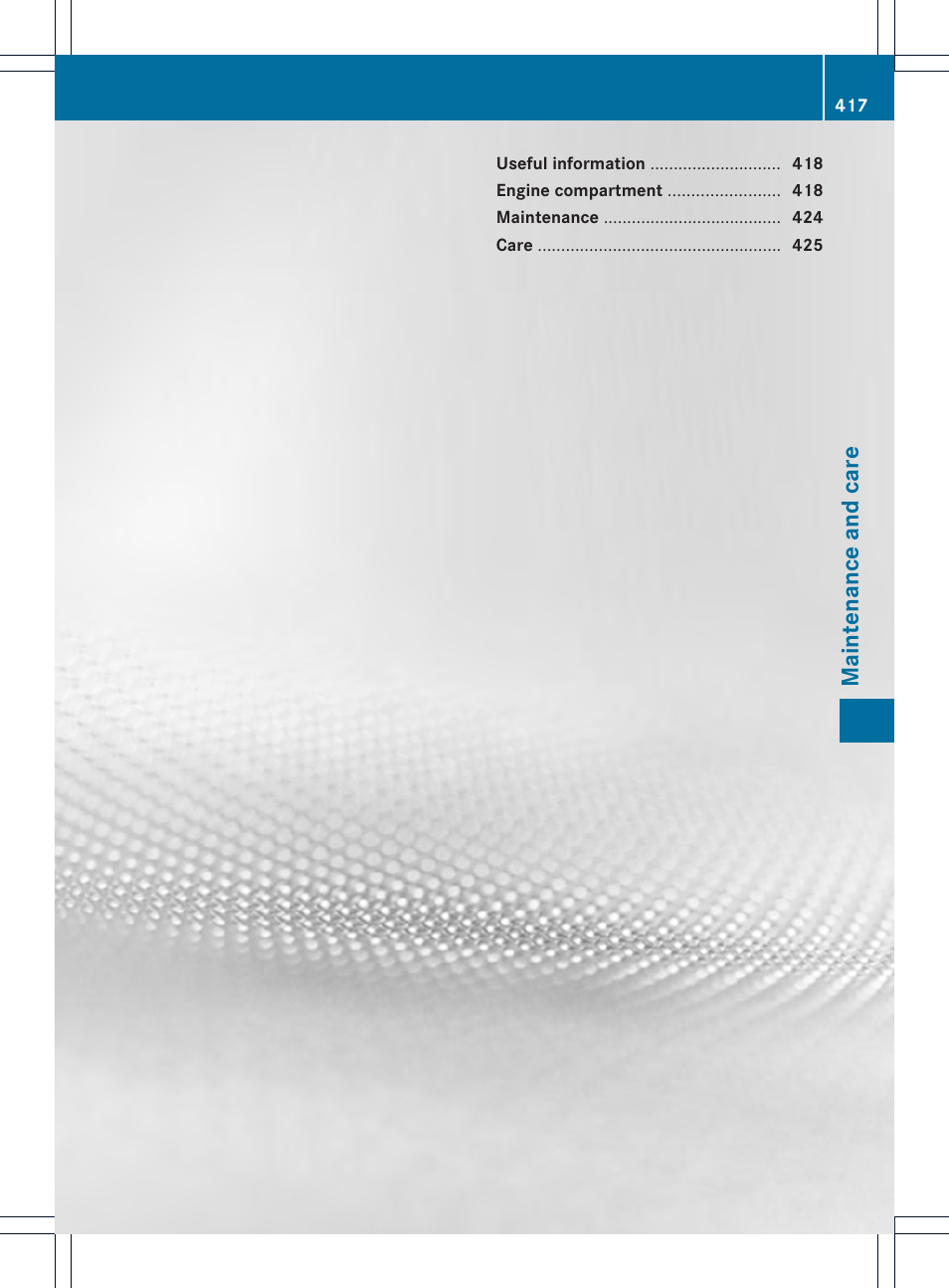 Mercedes-Benz CL-Class 2013 Owners Manual User Manual | Page 419 / 494