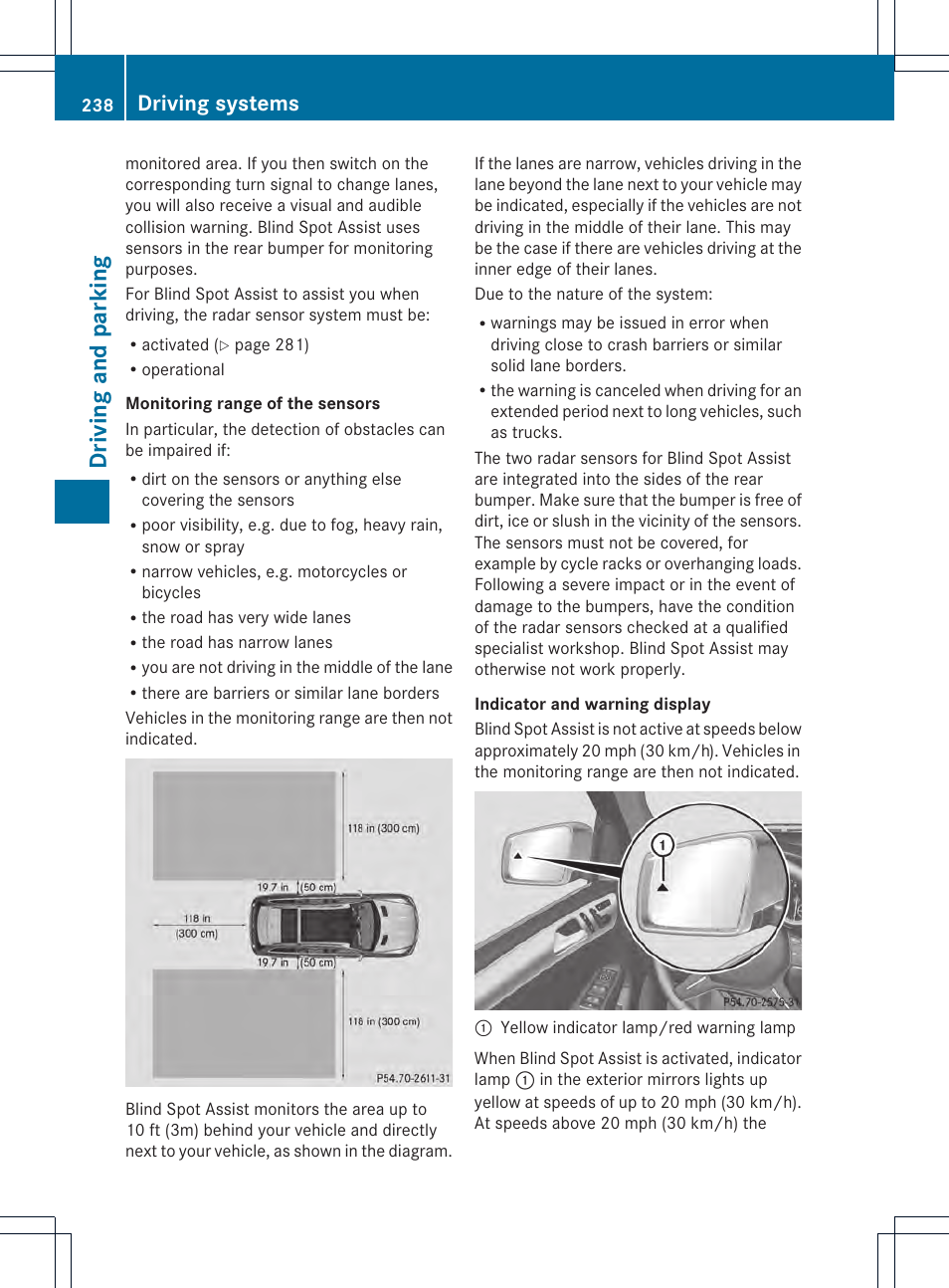 Drivi ng and parking, Driving systems | Mercedes-Benz GL-Class 2013 Owners Manual User Manual | Page 240 / 454