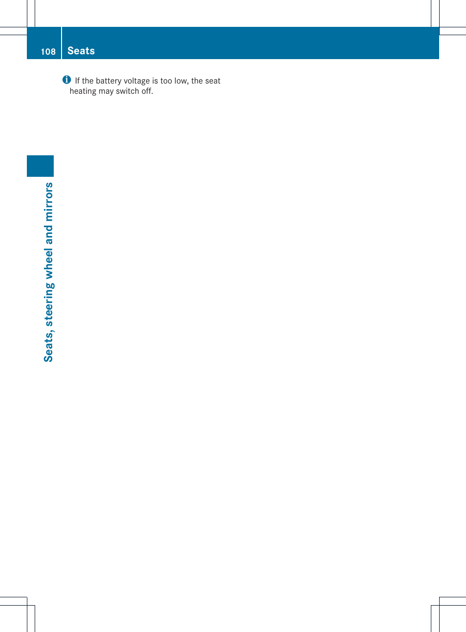 Mercedes-Benz M-Class 2013 Owners Manual User Manual | Page 110 / 458