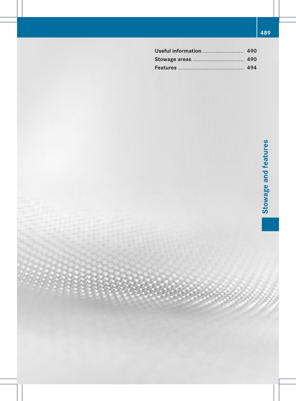 Mercedes-Benz SL-Class 2013 Owners Manual User Manual | Page 491 / 590