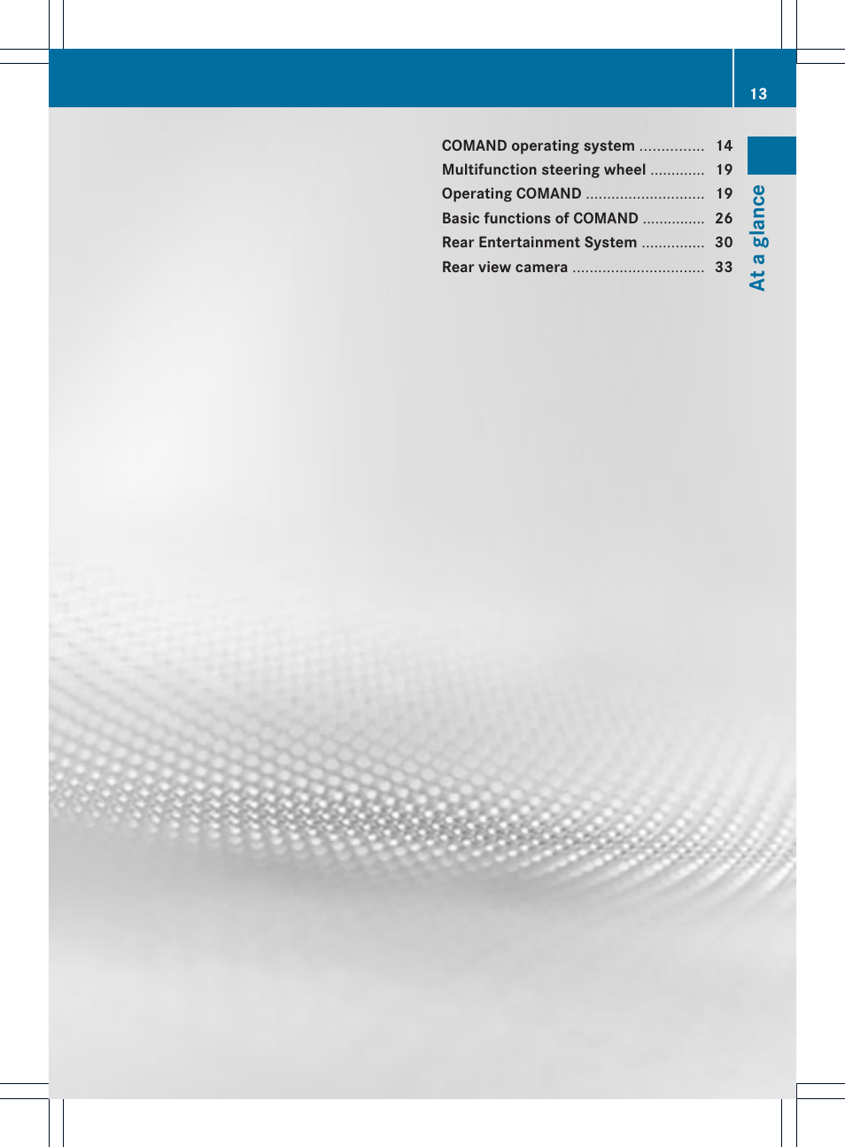 Mercedes-Benz GL-Class 2012 COMAND Manual User Manual | Page 15 / 210