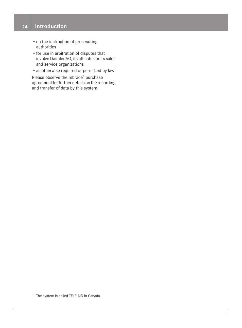 Introduction | Mercedes-Benz CLS-Class 2012 Owners Manual User Manual | Page 26 / 356