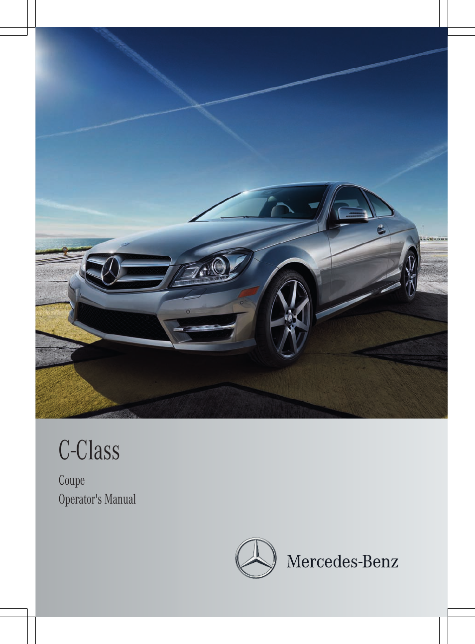 Mercedes-Benz C-Coupe 2012 Owners Manual User Manual | 336 pages