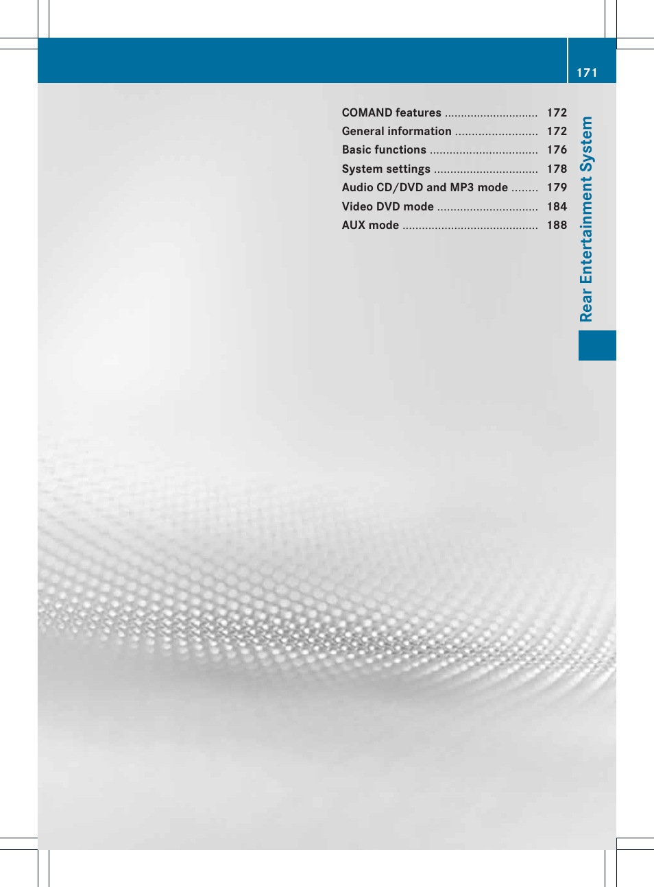 Mercedes-Benz E-Coupe 2011 COMAND Manual User Manual | Page 173 / 194