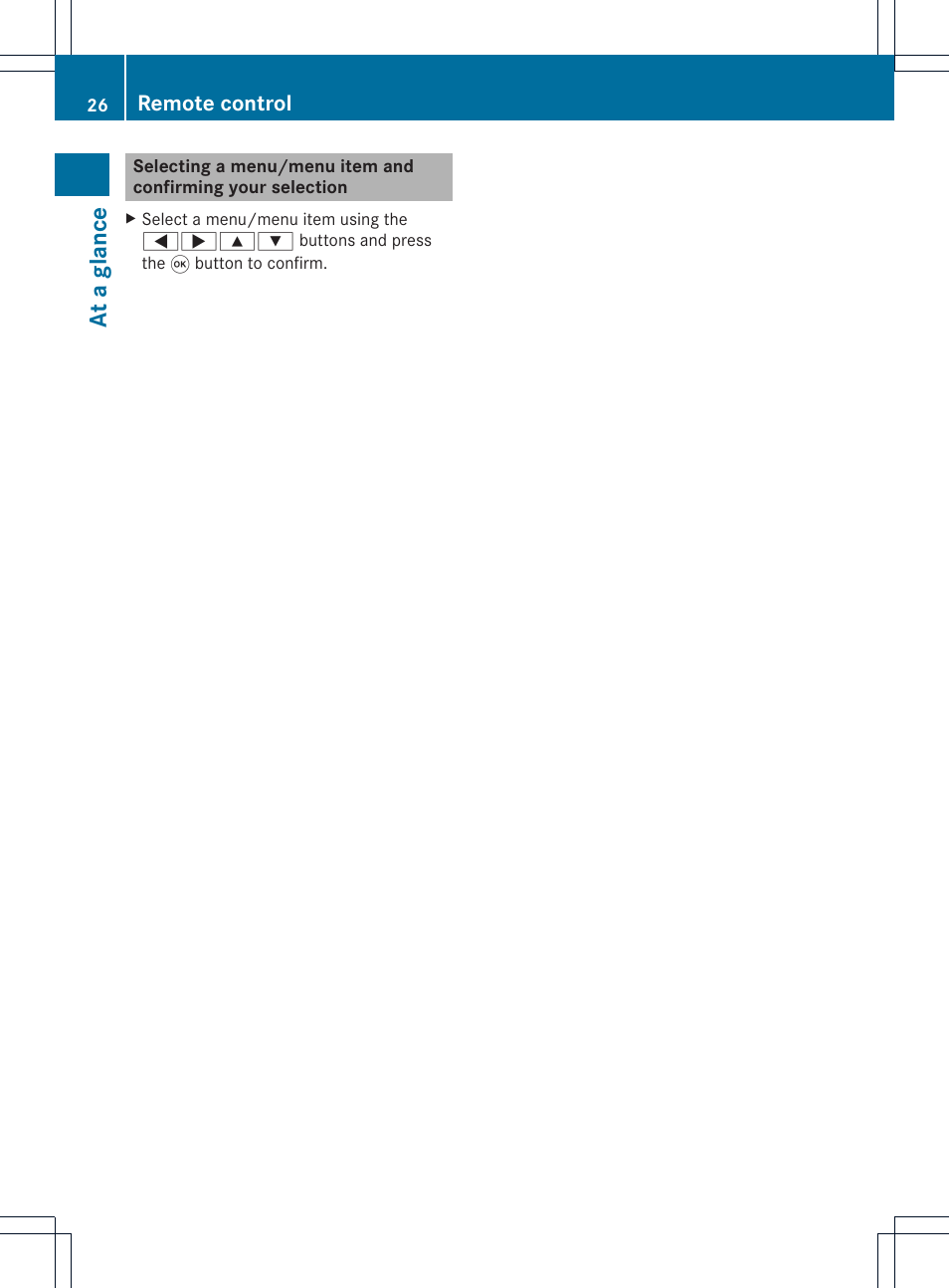 At a glance | Mercedes-Benz E-Coupe 2011 COMAND Manual User Manual | Page 28 / 194