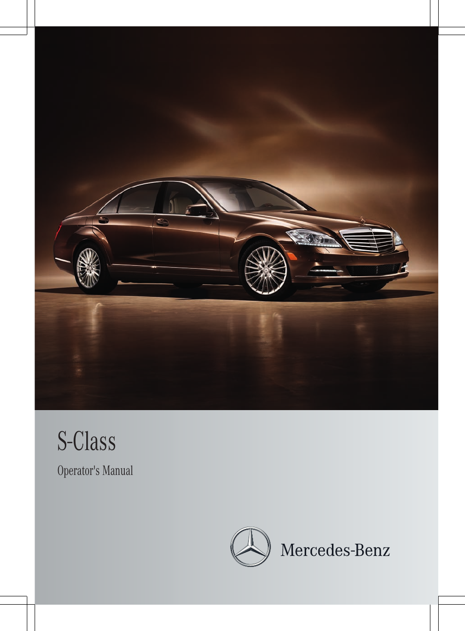 Mercedes-Benz S-Class 2011 User Manual | 524 pages
