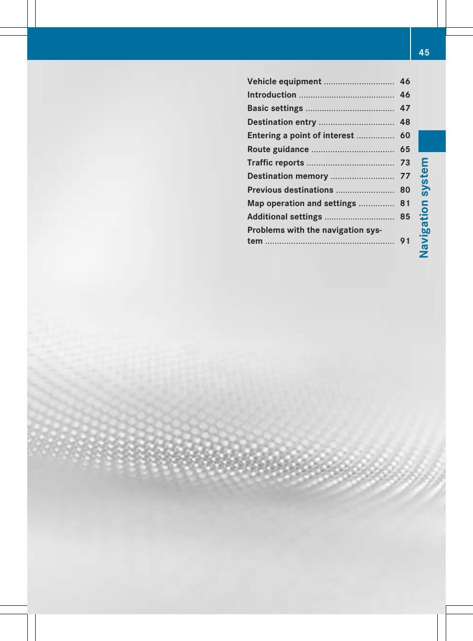 Mercedes-Benz CLS-Class 2011 COMAND Manual User Manual | Page 47 / 214
