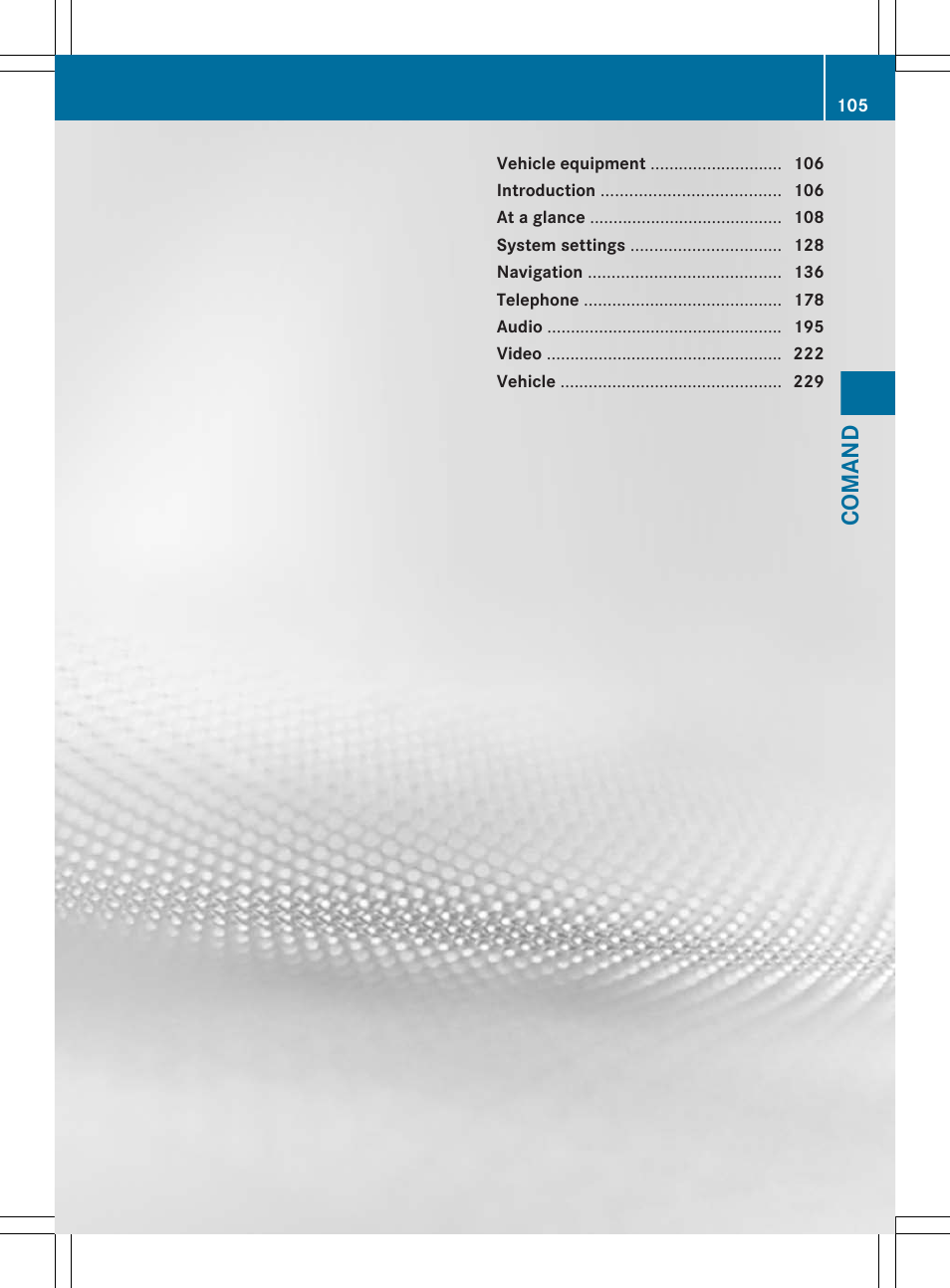 Comand | Mercedes-Benz CL-Class 2011 User Manual | Page 107 / 480