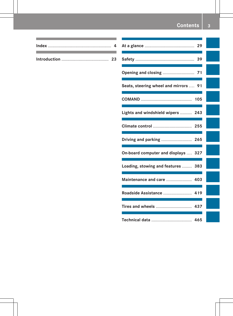 Mercedes-Benz CL-Class 2011 User Manual | Page 5 / 480