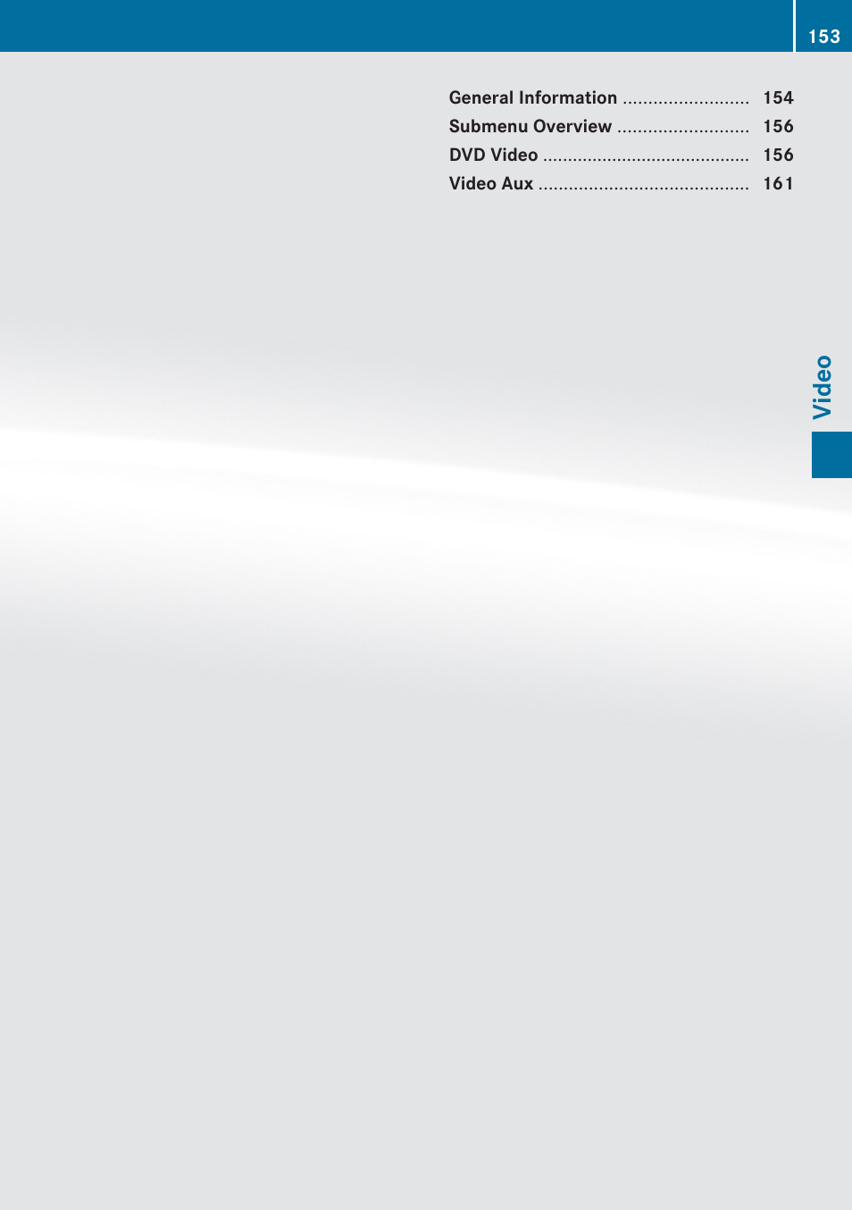 Video | Mercedes-Benz G-Class 2010 COMAND Manual User Manual | Page 155 / 224