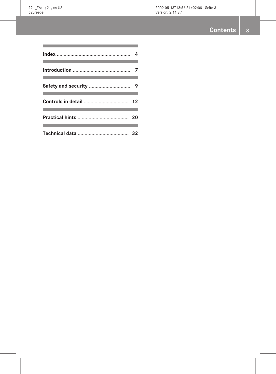 Mercedes-Benz S-Class Hybrid 2010 User Manual | Page 5 / 40