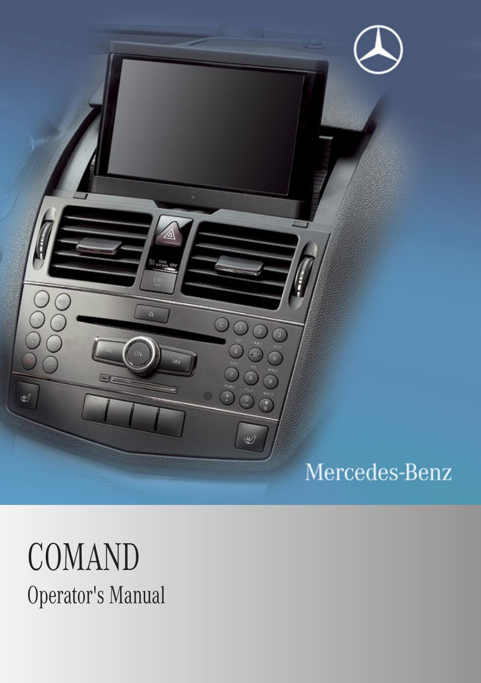 Mercedes-Benz C-Class 2010 COMAND Manual User Manual | 212 pages