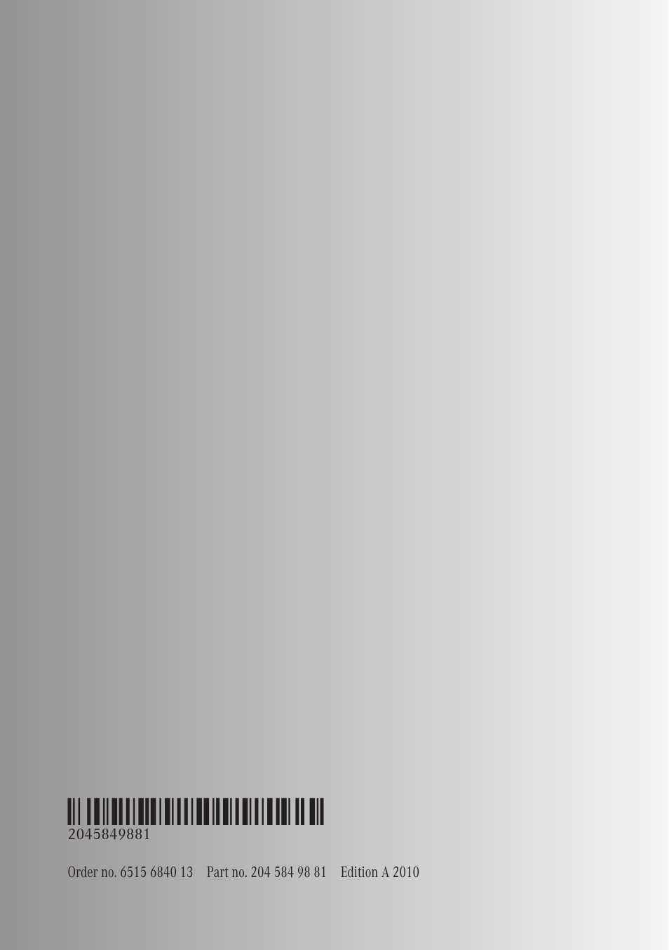 Mercedes-Benz C-Class 2010 COMAND Manual User Manual | Page 212 / 212