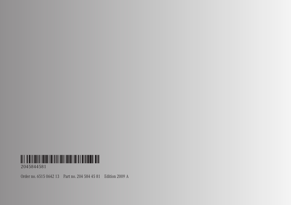Mercedes-Benz C-Class 2009 Owners Manual User Manual | Page 404 / 404