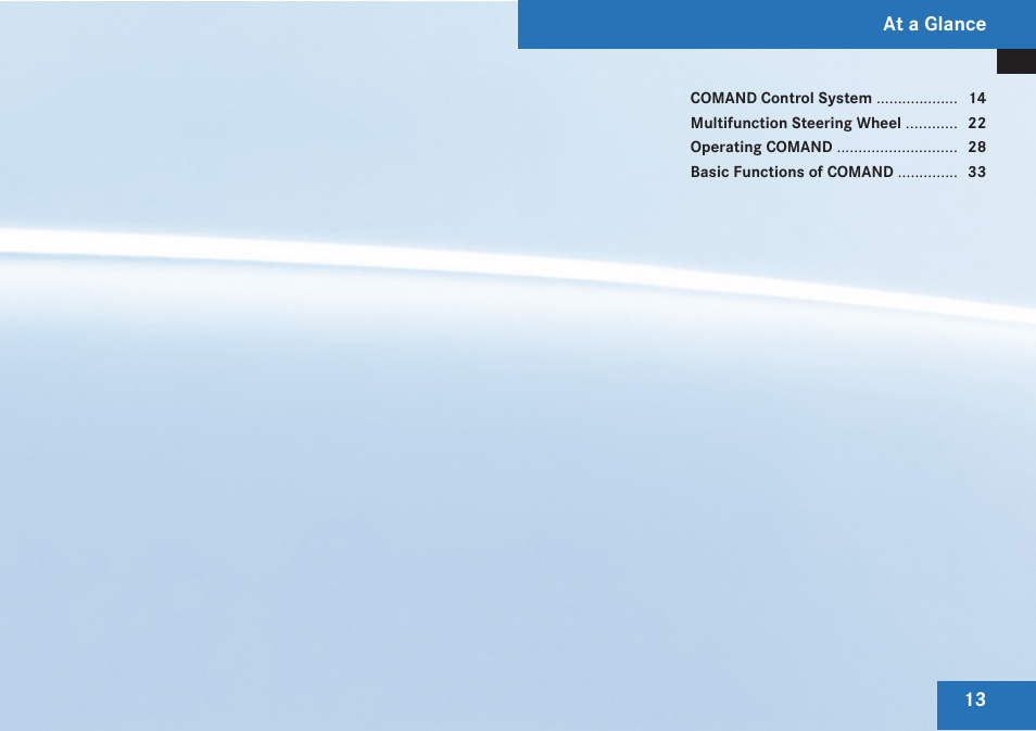 Mercedes-Benz C-Class 2009 COMAND Manual User Manual | Page 15 / 204