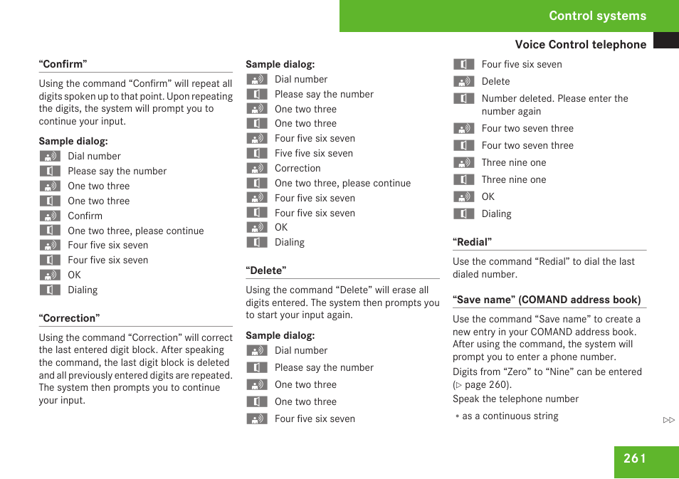 Control systems | Mercedes-Benz CL-Class 2009 User Manual | Page 263 / 588