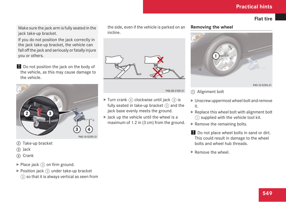 Practical hints | Mercedes-Benz CL-Class 2009 User Manual | Page 551 / 588