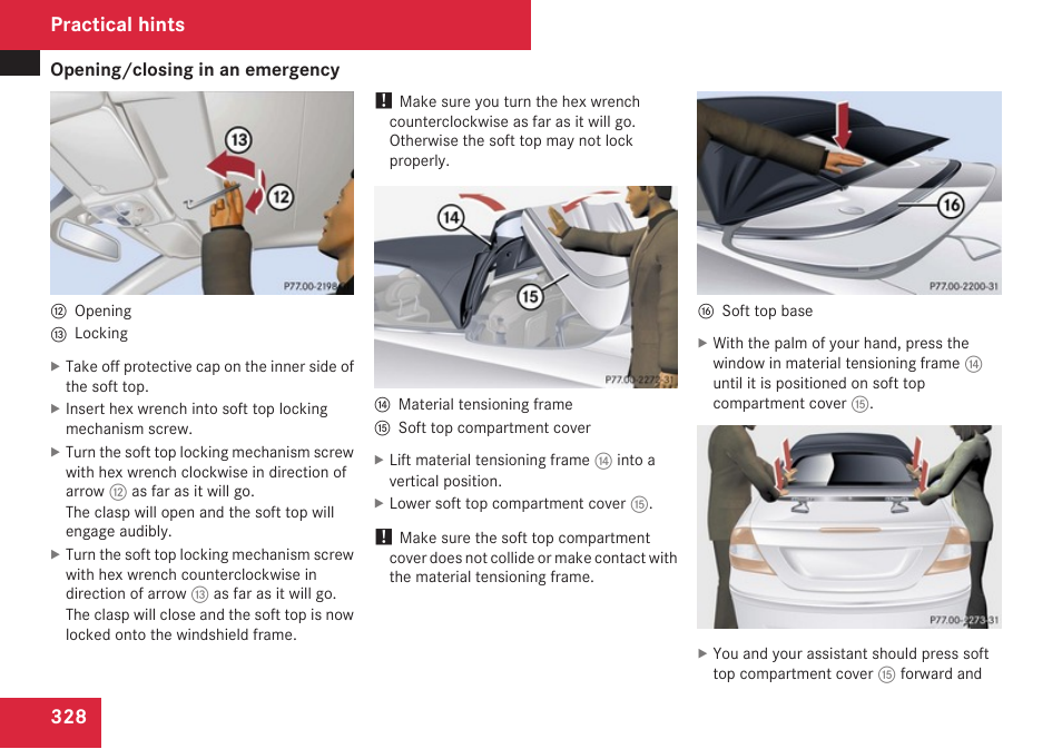 Practical hints | Mercedes-Benz CLK-Class 2009 Owners Manual User Manual | Page 330 / 384