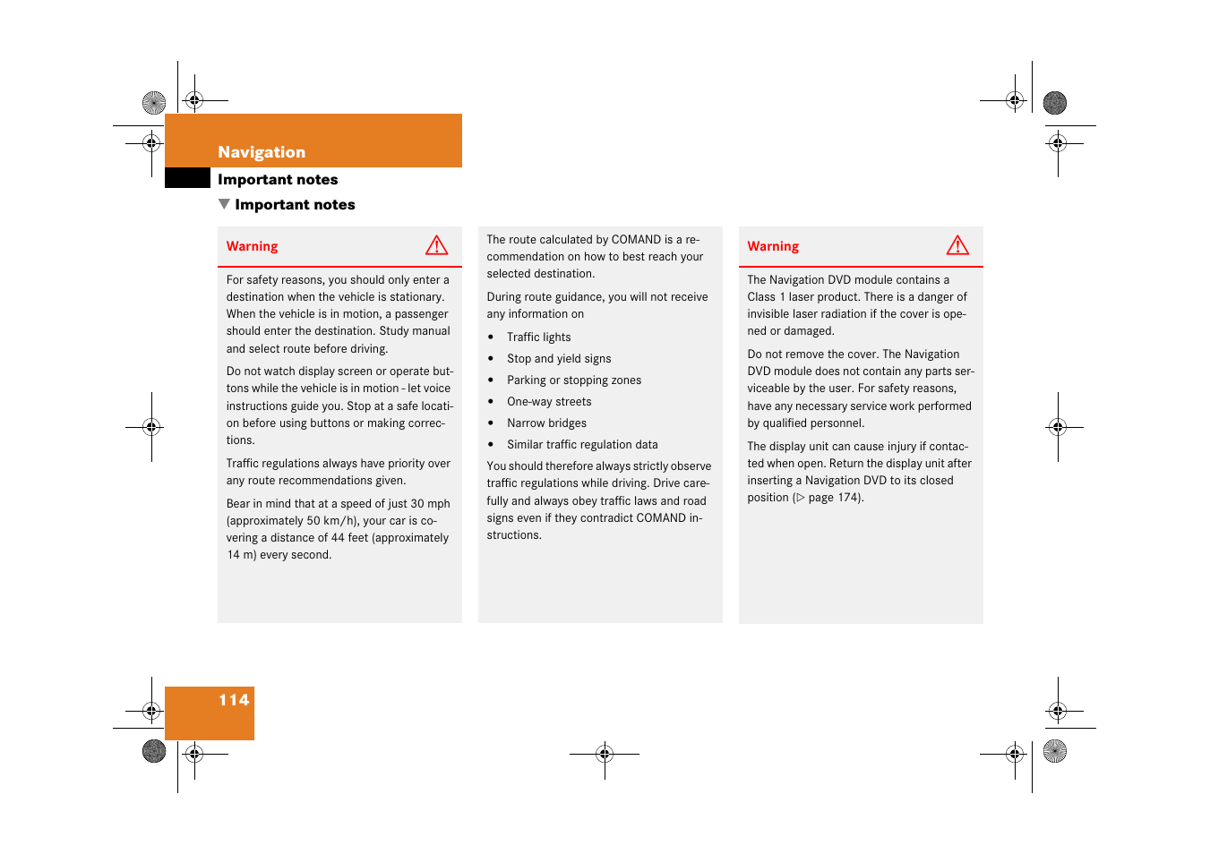 Mercedes-Benz CLK-Class 2009 COMAND Manual User Manual | Page 115 / 195