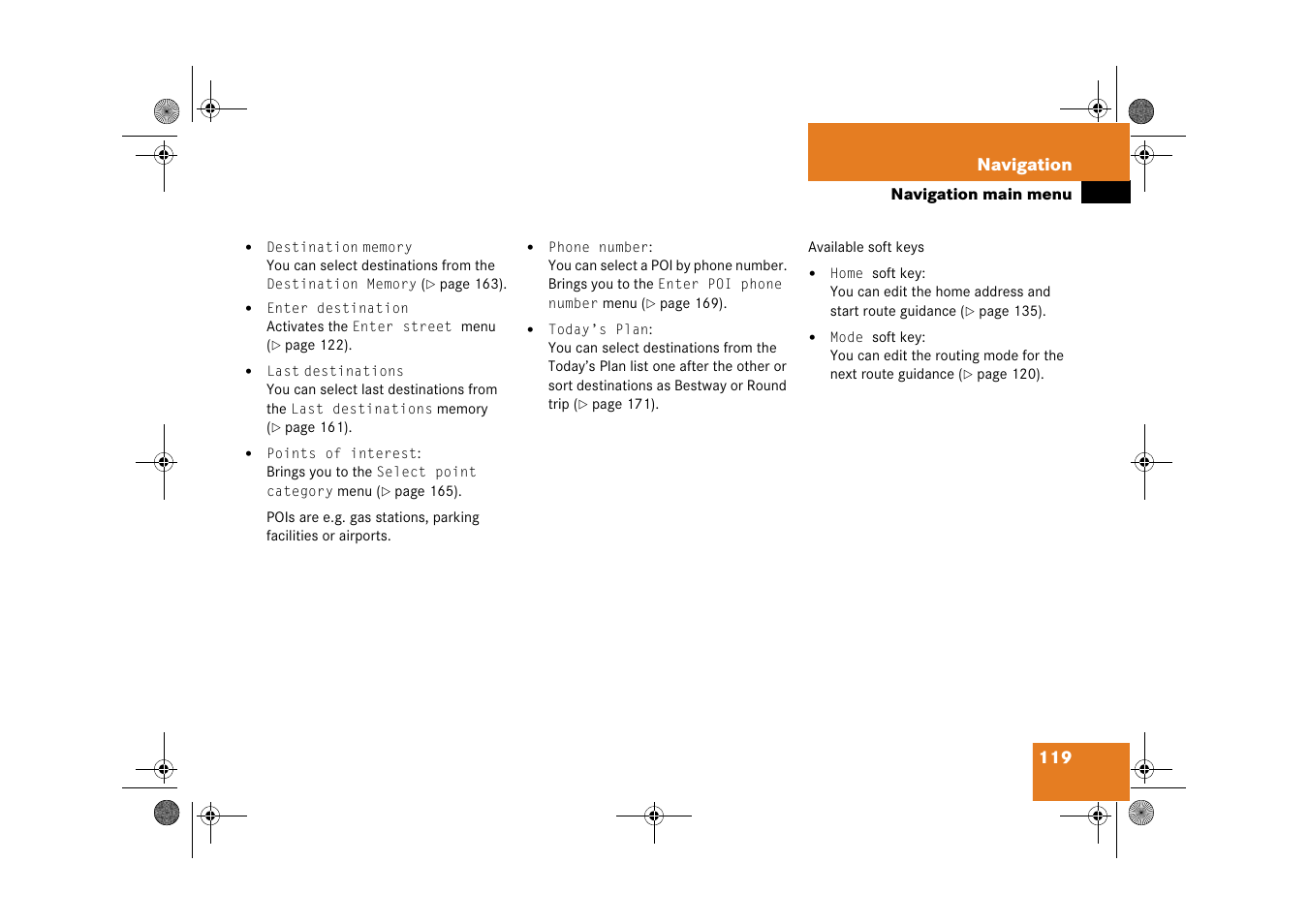 Mercedes-Benz CLK-Class 2009 COMAND Manual User Manual | Page 120 / 195