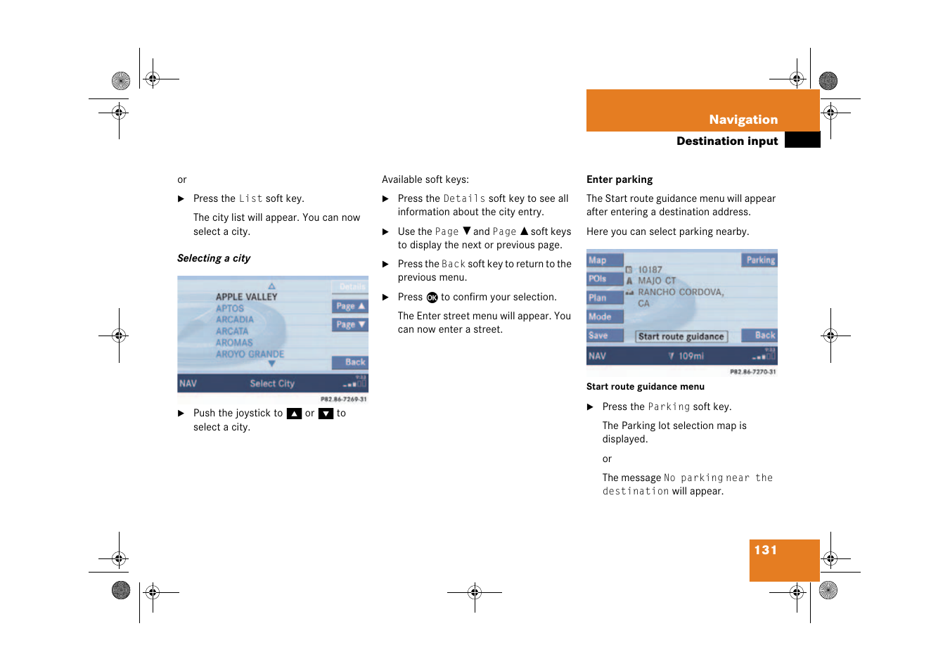 Mercedes-Benz CLK-Class 2009 COMAND Manual User Manual | Page 132 / 195