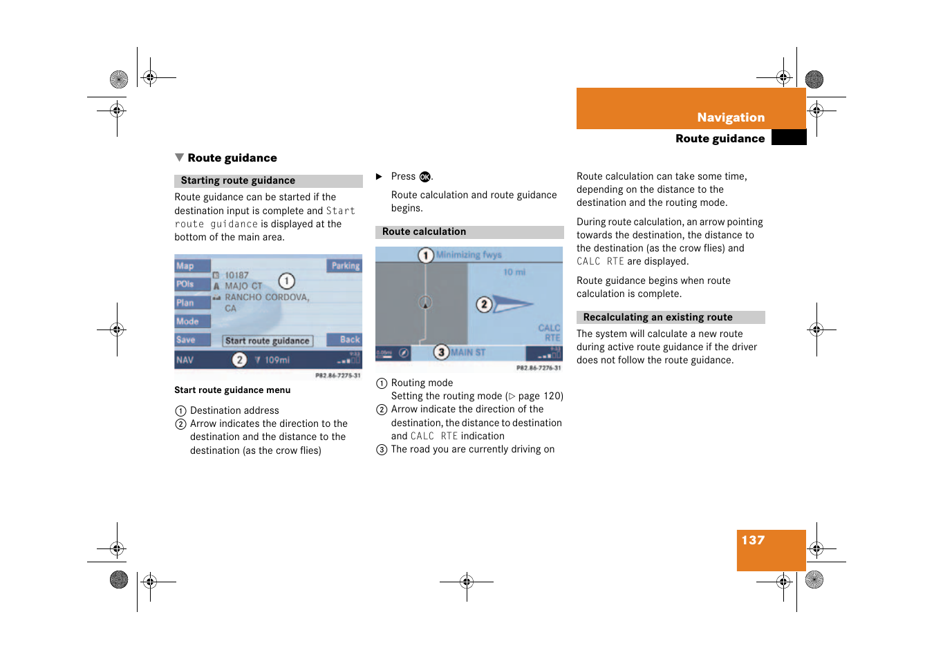 Mercedes-Benz CLK-Class 2009 COMAND Manual User Manual | Page 138 / 195