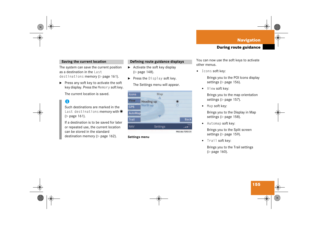 Mercedes-Benz CLK-Class 2009 COMAND Manual User Manual | Page 156 / 195