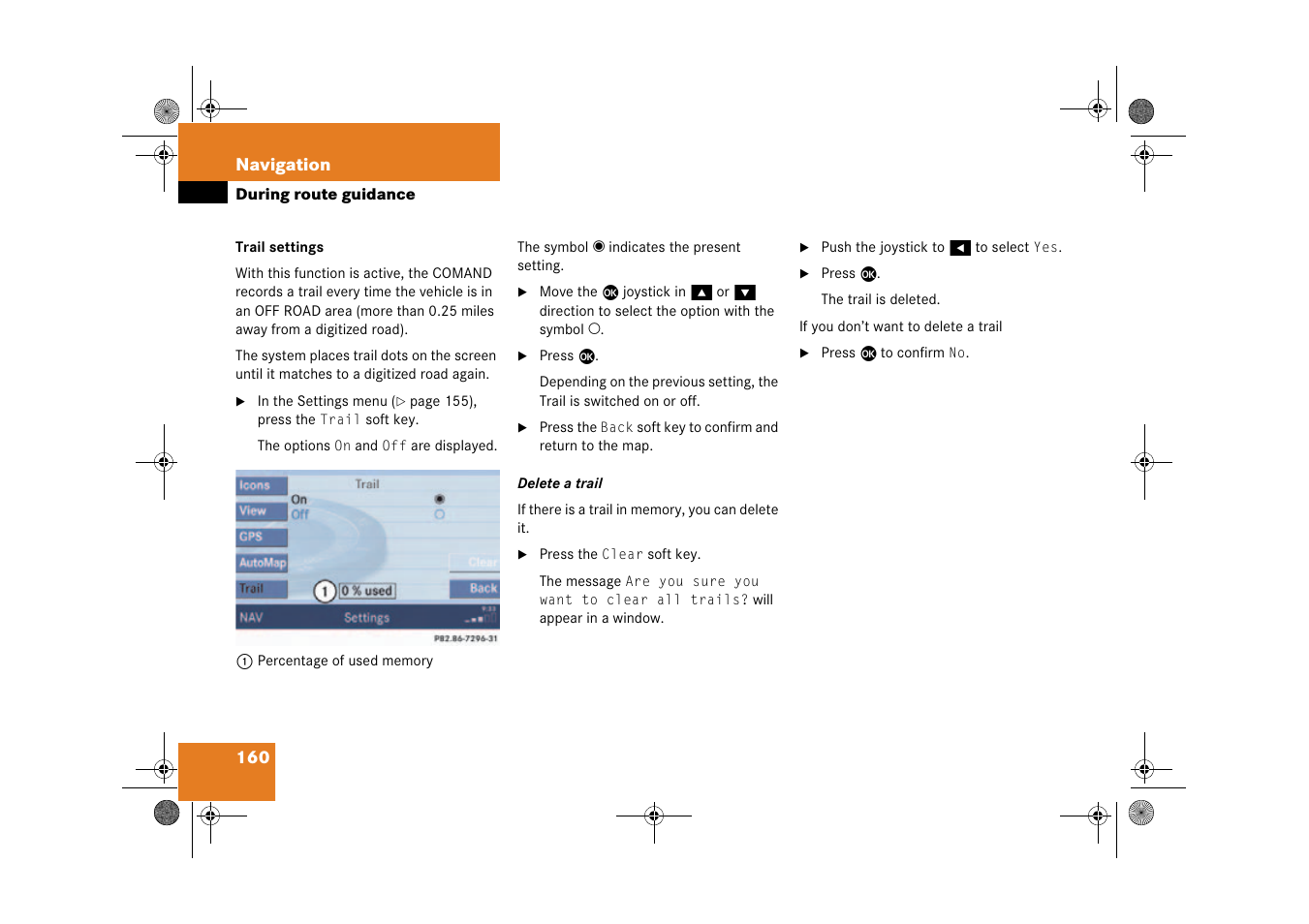 Mercedes-Benz CLK-Class 2009 COMAND Manual User Manual | Page 161 / 195