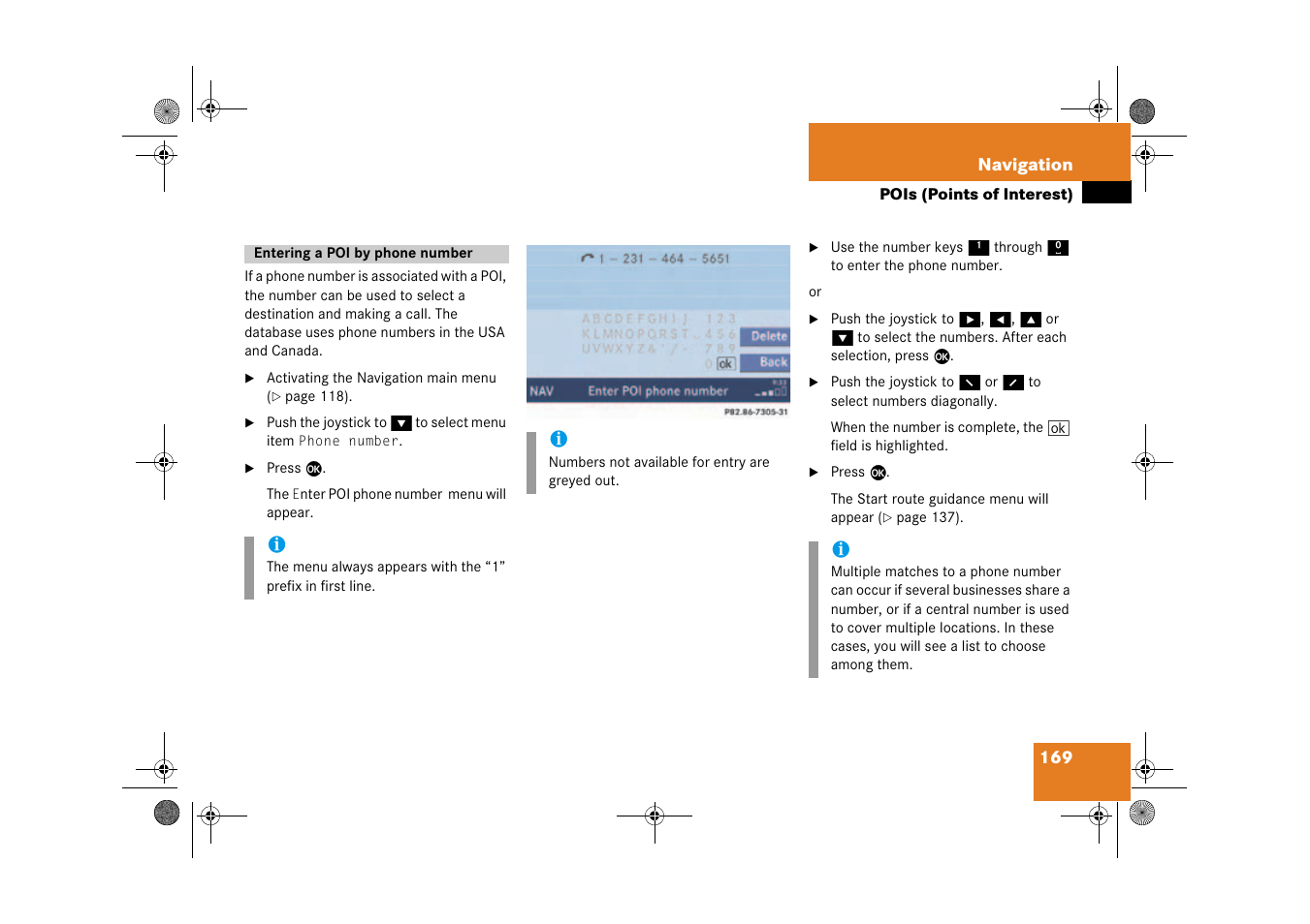 Mercedes-Benz CLK-Class 2009 COMAND Manual User Manual | Page 170 / 195