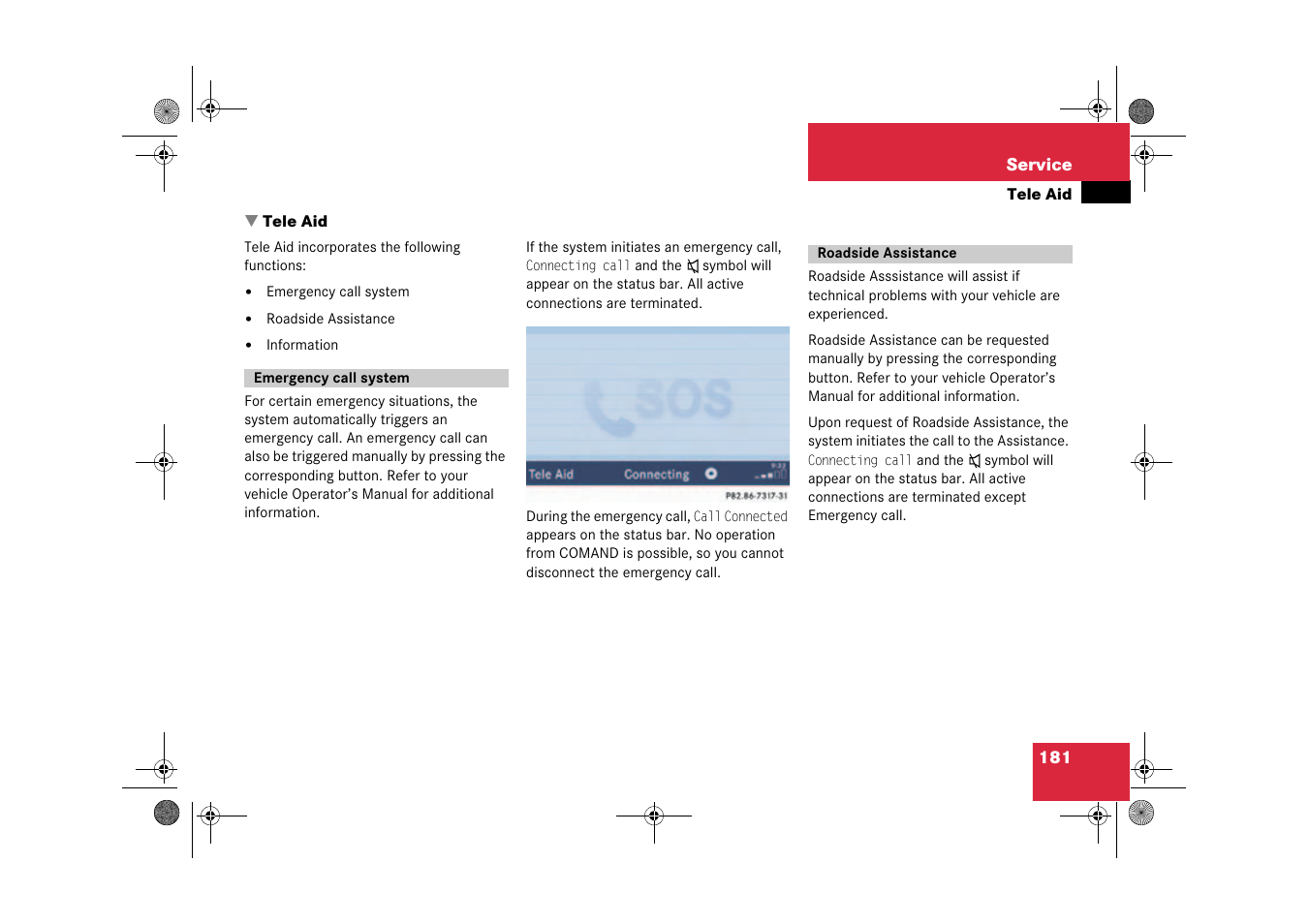Mercedes-Benz CLK-Class 2009 COMAND Manual User Manual | Page 182 / 195