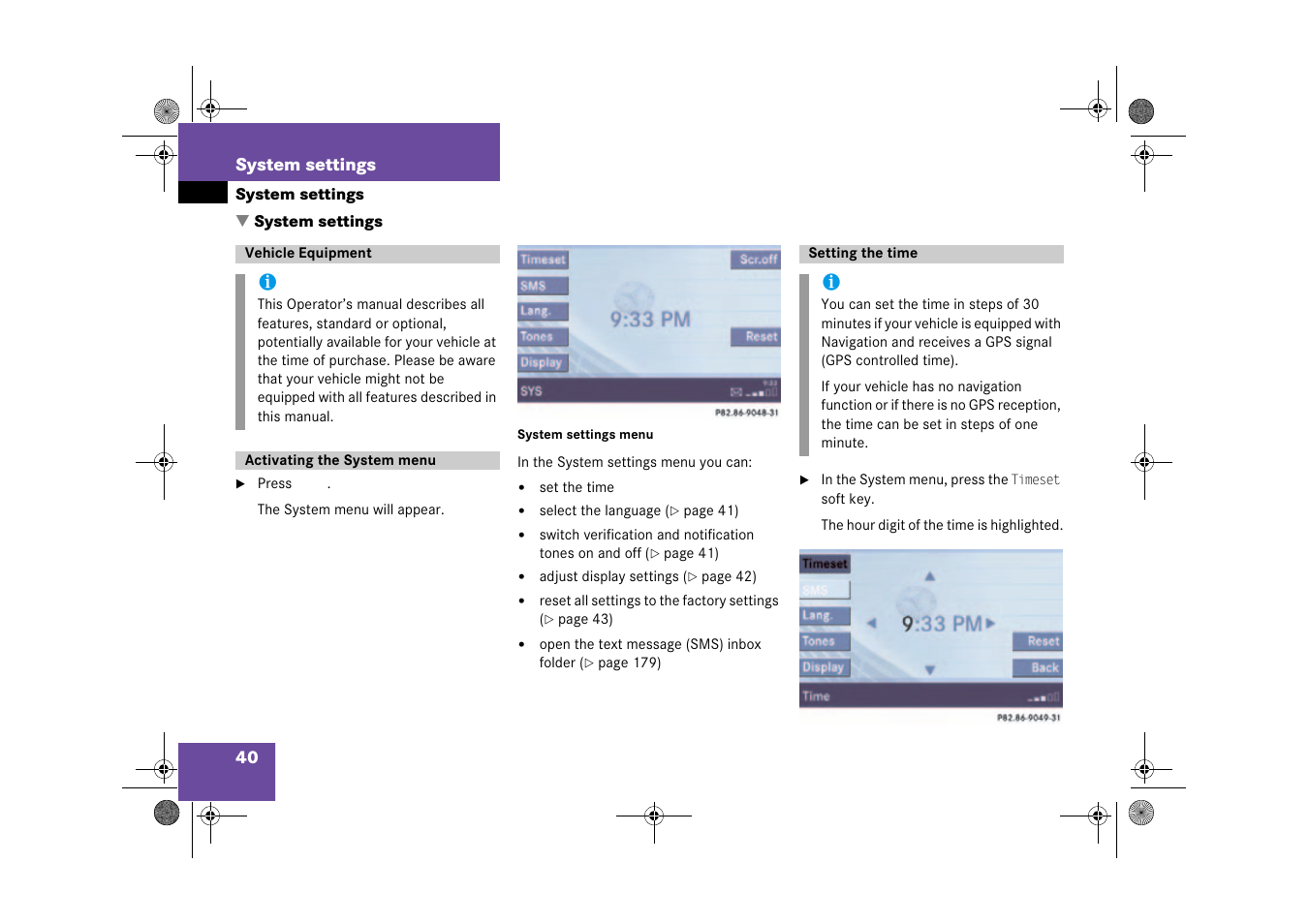 Mercedes-Benz CLK-Class 2009 COMAND Manual User Manual | Page 41 / 195