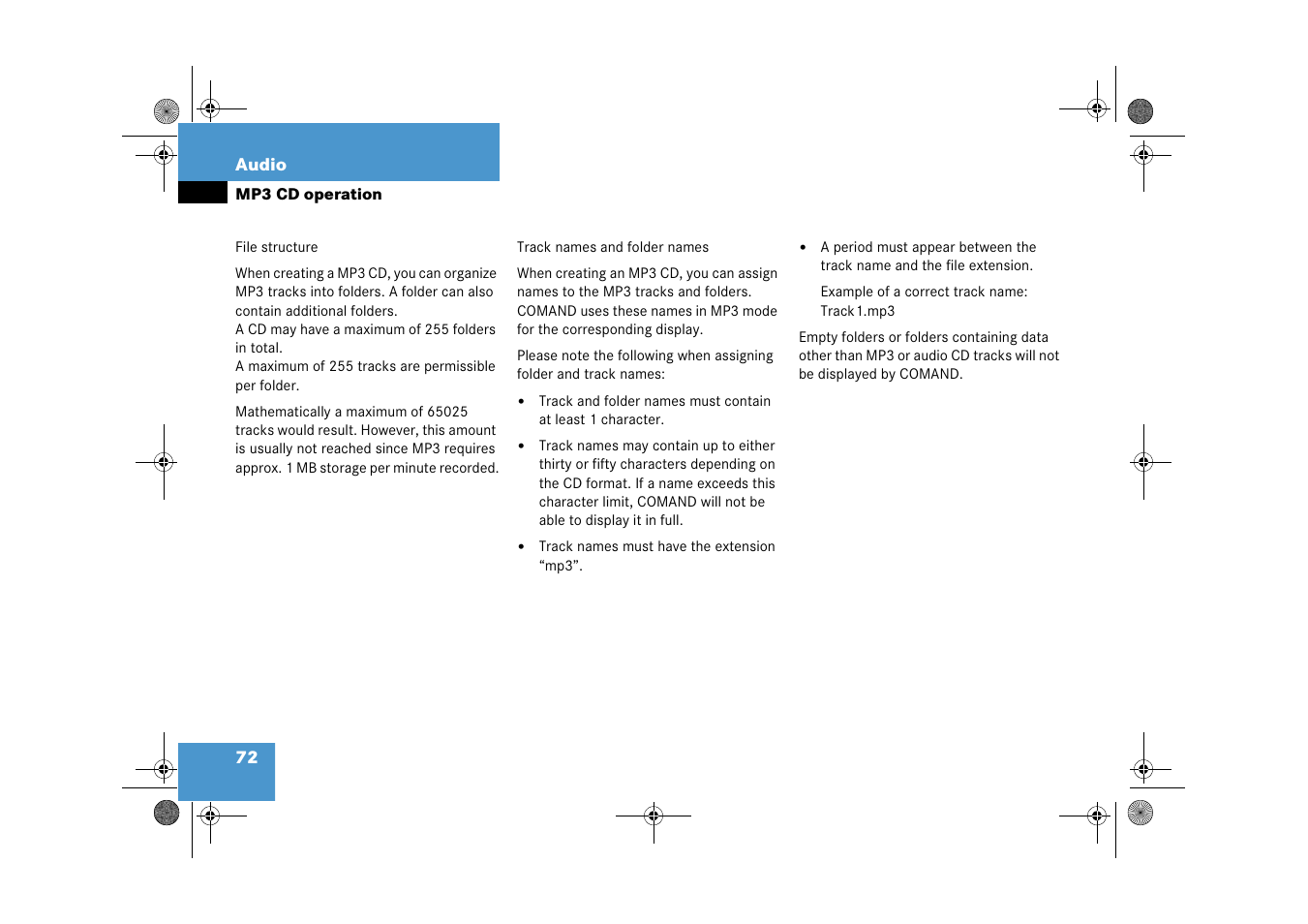 Mercedes-Benz CLK-Class 2009 COMAND Manual User Manual | Page 73 / 195