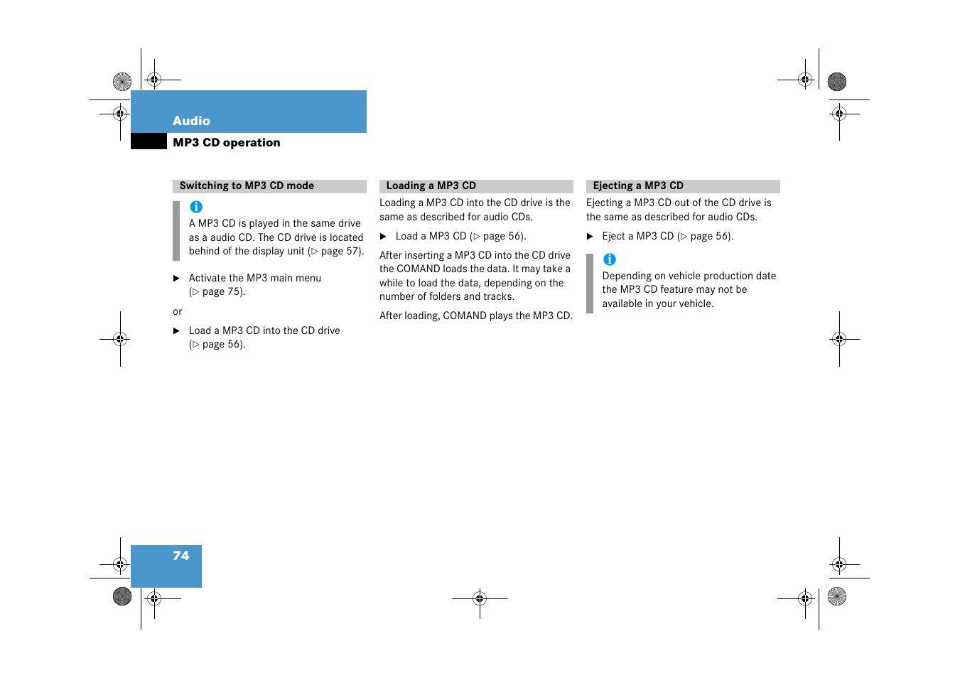 Mercedes-Benz CLK-Class 2009 COMAND Manual User Manual | Page 75 / 195