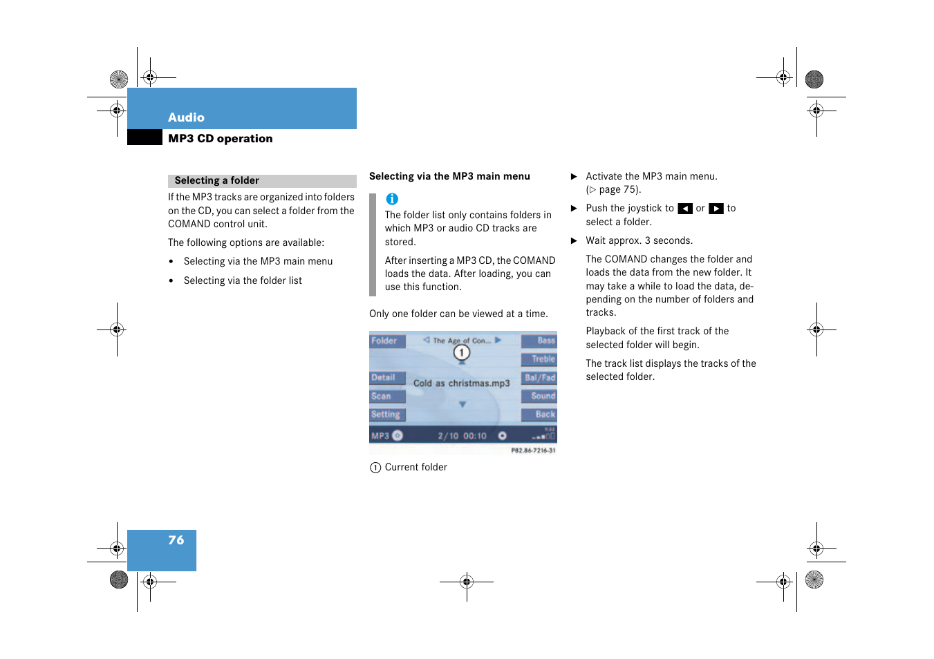 Mercedes-Benz CLK-Class 2009 COMAND Manual User Manual | Page 77 / 195