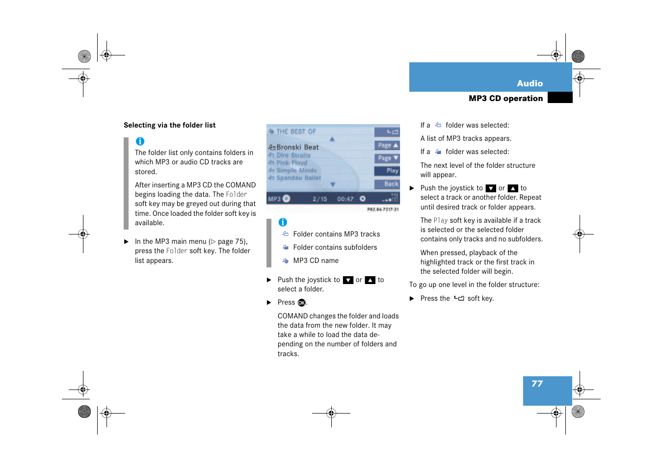 Mercedes-Benz CLK-Class 2009 COMAND Manual User Manual | Page 78 / 195