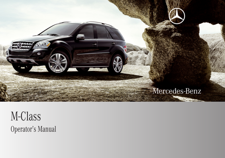 Mercedes-Benz M-Class 2009 Owners Manual User Manual | 424 pages