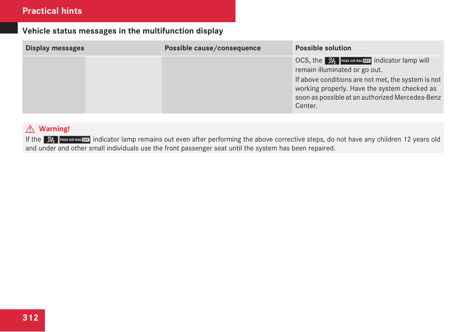 Mercedes-Benz R-Class 2009 Owners Manual User Manual | Page 314 / 412