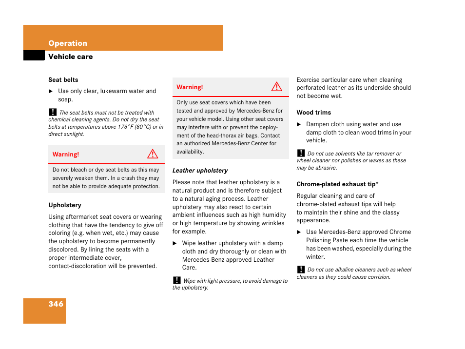 Mercedes-Benz SLK-Class 2008 Owners Manual User Manual | Page 347 / 474