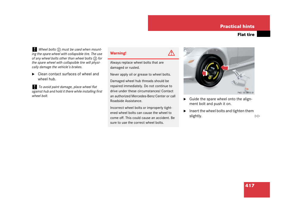 Mercedes-Benz SLK-Class 2008 Owners Manual User Manual | Page 418 / 474