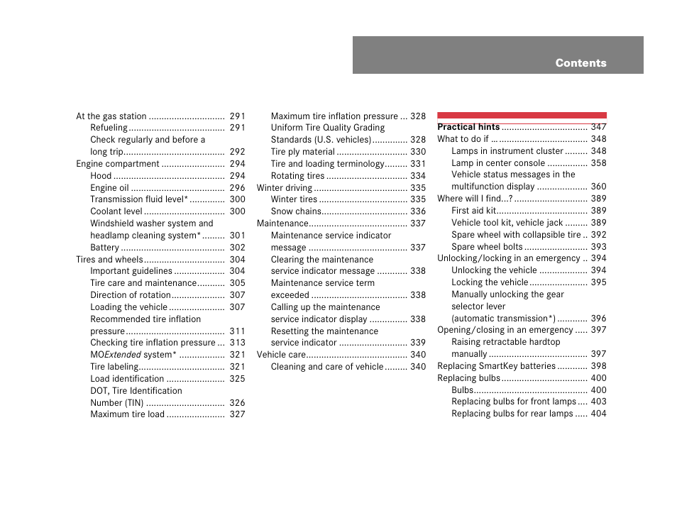 Mercedes-Benz SLK-Class 2008 Owners Manual User Manual | Page 8 / 474