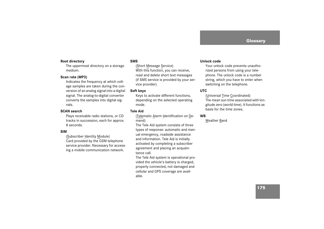 Mercedes-Benz SLK-Class 2008 COMAND Manual User Manual | Page 175 / 186