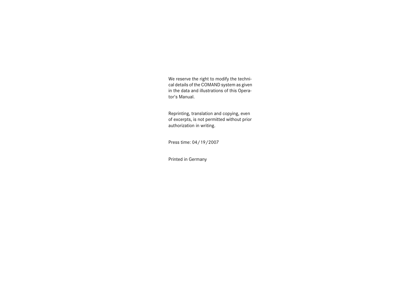 Mercedes-Benz SLK-Class 2008 COMAND Manual User Manual | Page 185 / 186