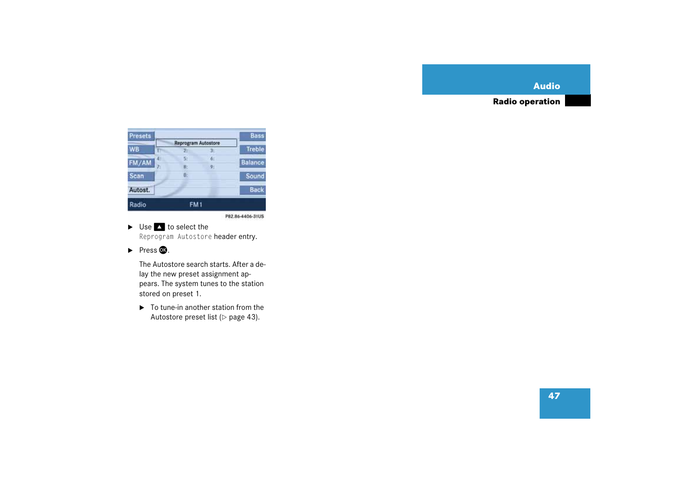 Mercedes-Benz SLK-Class 2008 COMAND Manual User Manual | Page 47 / 186