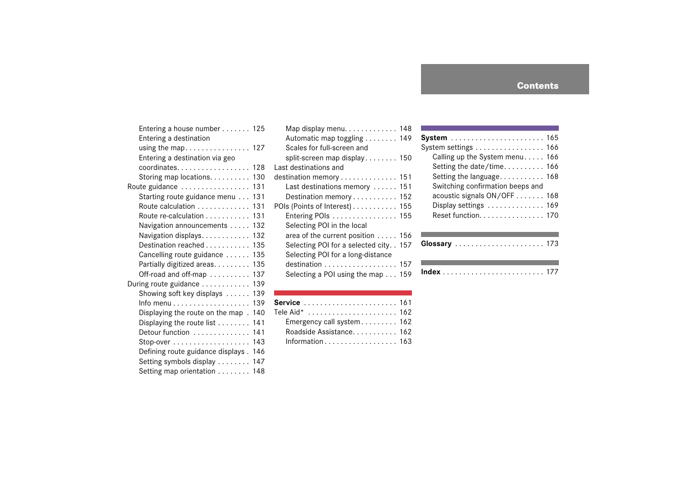 Mercedes-Benz SLK-Class 2008 COMAND Manual User Manual | Page 5 / 186