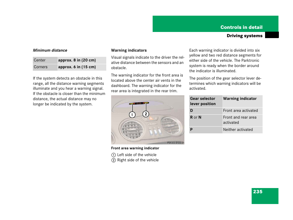 Mercedes-Benz SL-Class 2008 Owners Manual User Manual | Page 236 / 489