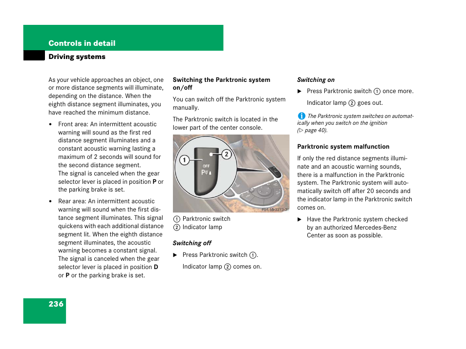 Mercedes-Benz SL-Class 2008 Owners Manual User Manual | Page 237 / 489