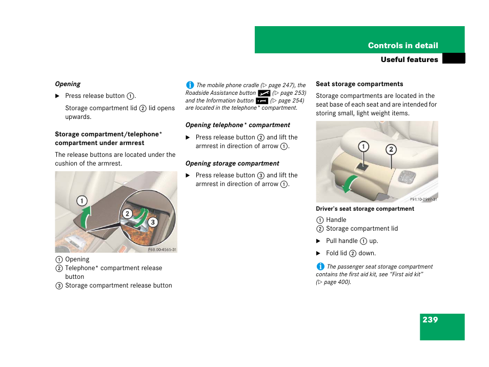 Mercedes-Benz SL-Class 2008 Owners Manual User Manual | Page 240 / 489